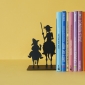 Bookend Don Quijote black
