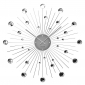 Wall Clock Karlsson Sunburst Crystal Large