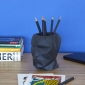 Pen Holder The Head Black