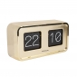 Table Clock Flip Karlsson Bold Gold