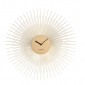 Wall Clock Karlsson Peony Gold