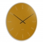 Ρολόι Τοίχου Karlsson Mirror Numbers Ochre Yellow