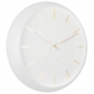 Wall Clock Karlsson Globe White