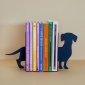 Bookends Teckel Black