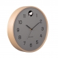 Wall Clock Karlsson Cuckoo Natural Grey