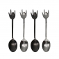 Coffee Spoon Rock Hand x4