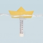 Pool - Bathtub Thermometer Boat Yellow