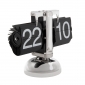 Table Clock Flip Karlsson Small Chrome