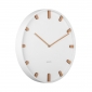 Wall Clock Karlsson Grace White