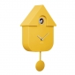 Wall Clock Karlsson Cuckoo Modern Bright Yellow