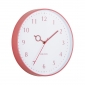 Wall Clock Karlsson Loupe Blush Red