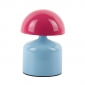 Lamp Rechargeable Led Impetu Funky Blue & Pink
