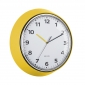 Wall Clock Karlsson Modern Retro Bright Yellow