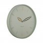 Wall Clock Karlsson Petals Grayed Jade