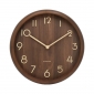 Wall Clock Karlsson Pure Bold Dark Wood