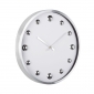 Wall Clock Karlsson Shiny Dots White