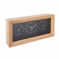 Alarm Clock Karlsson Neat Rectangle Bamboo