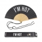 Βεντάλια I'm Hot Black