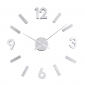 Wall Clock Sticker DIY Aluminium